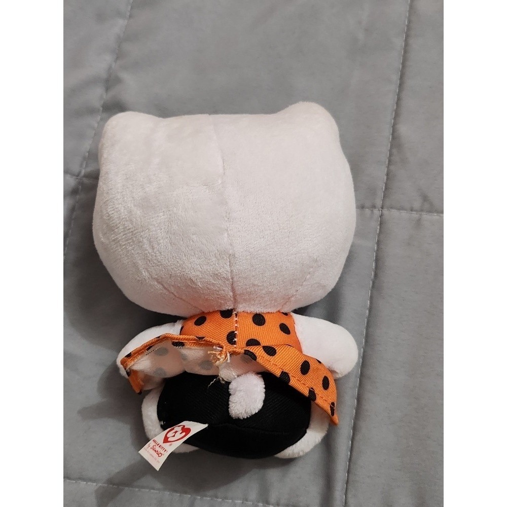 Sanrio Hello Kitty Plush Bundle Ty Beanie Baby Polka Dot & Tennessee Vols Orange - Picture 3 of 6